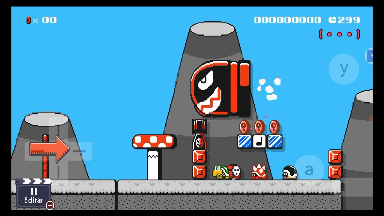 nueva versión de Super Mario maker world engine