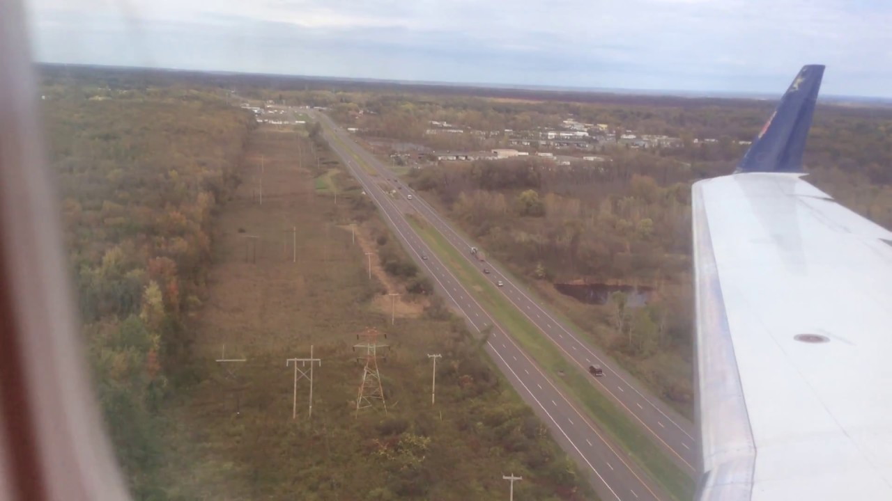Flying into Syracuse, NY