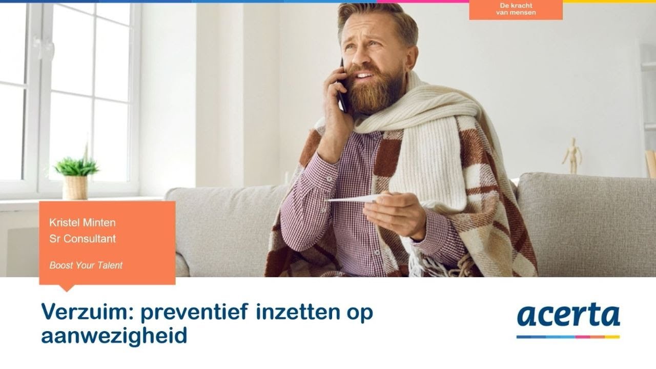 Verzuim: preventief inzetten op aanwezigheid