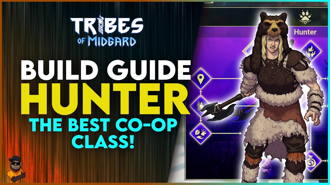 HUNTER BUILD GUIDE - Best Skills, Weapons and Armour, THE BEST CO OP CLASS!! Tribes of Midgard!