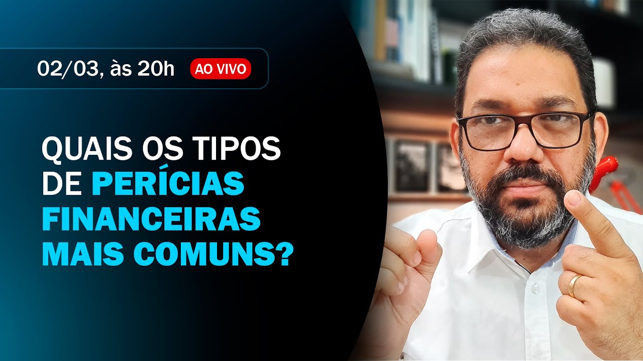 Quais os tipos de perícias financeiras mais comuns?