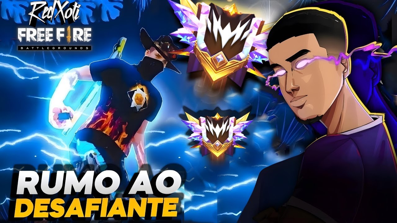 RUMO AO DESAFIANTE FREE FIRE AO VIVO! JOGANDO COM INSCRITOS