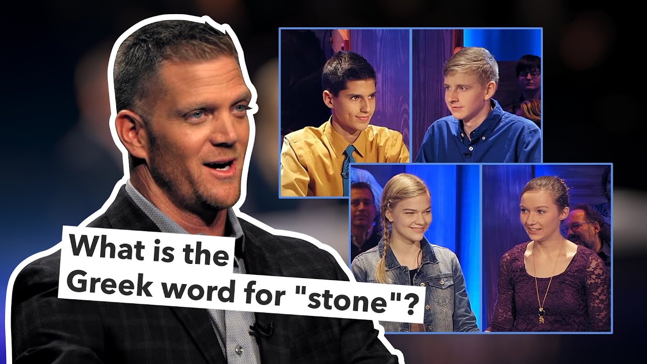 Bible Quiz: What Is The Greek Word For Stone?