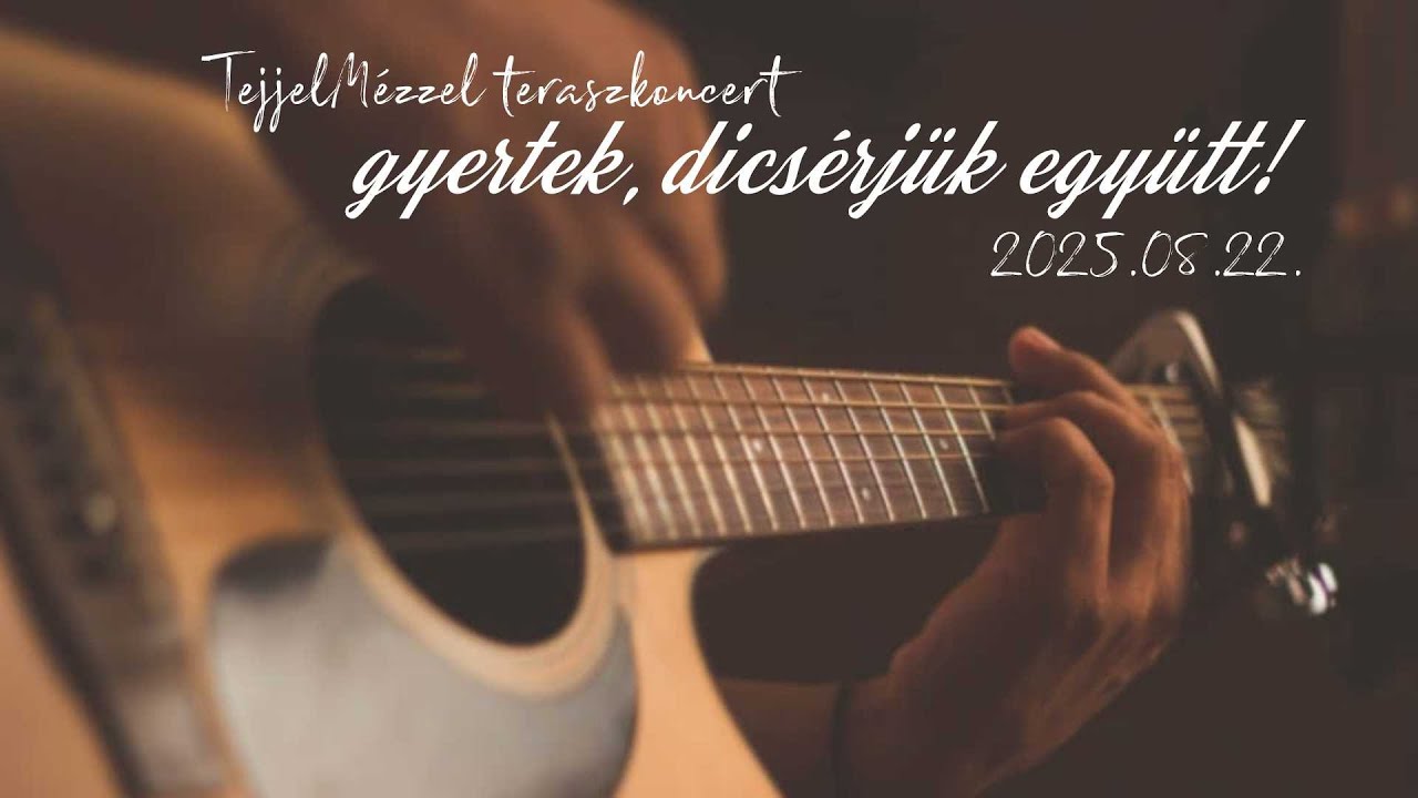 Tejjel-Mézzel teraszkoncert   (2025.08.22.)