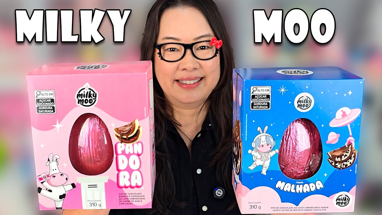 Experimentamos Ovos De Páscoa Milky Moo: Pandora e Malhada