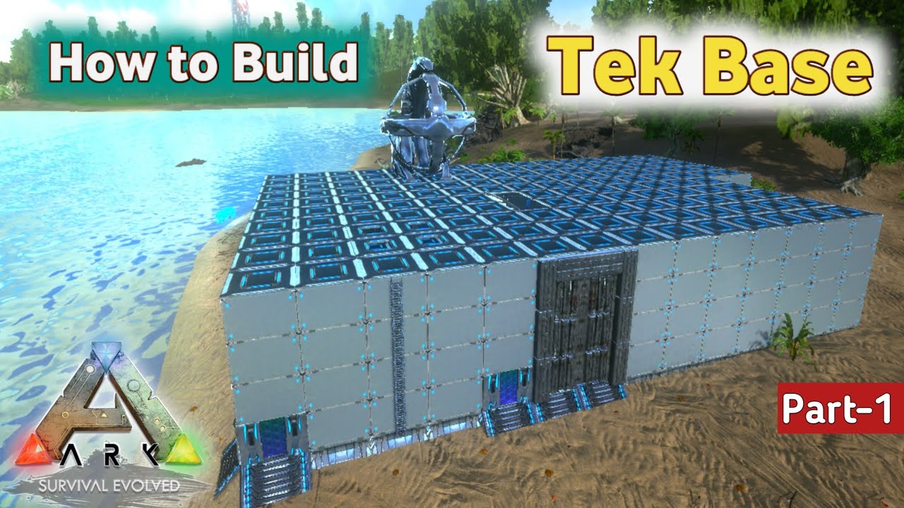 How to Build Tek Base in ARK Mobile | PART-1 | ARK SOLO (Android/IOS)