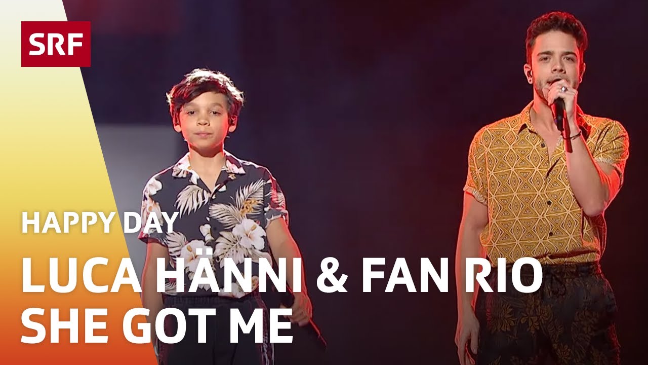 Luca Hänni mit Fan Rio: She Got Me | Happy Day | SRF