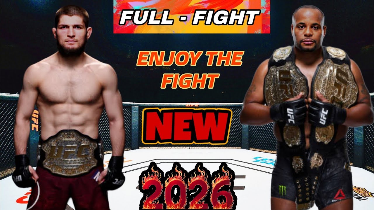 Khabib nurmagomedov vs. Daniel cormier [ UFC Best Fight ]