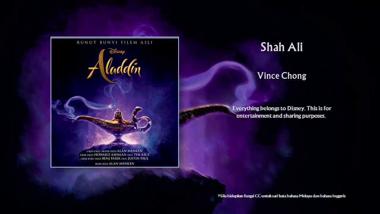 Aladdin 2019 | Shah Ali (Bahasa Melayu) // Prince Ali (Malay) (Lyrics & Translation)