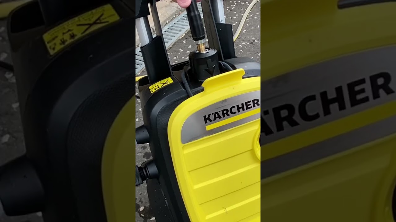 Setting up for detailing!! Karcher K5 compact set up #shorts #karcher #autodetailing