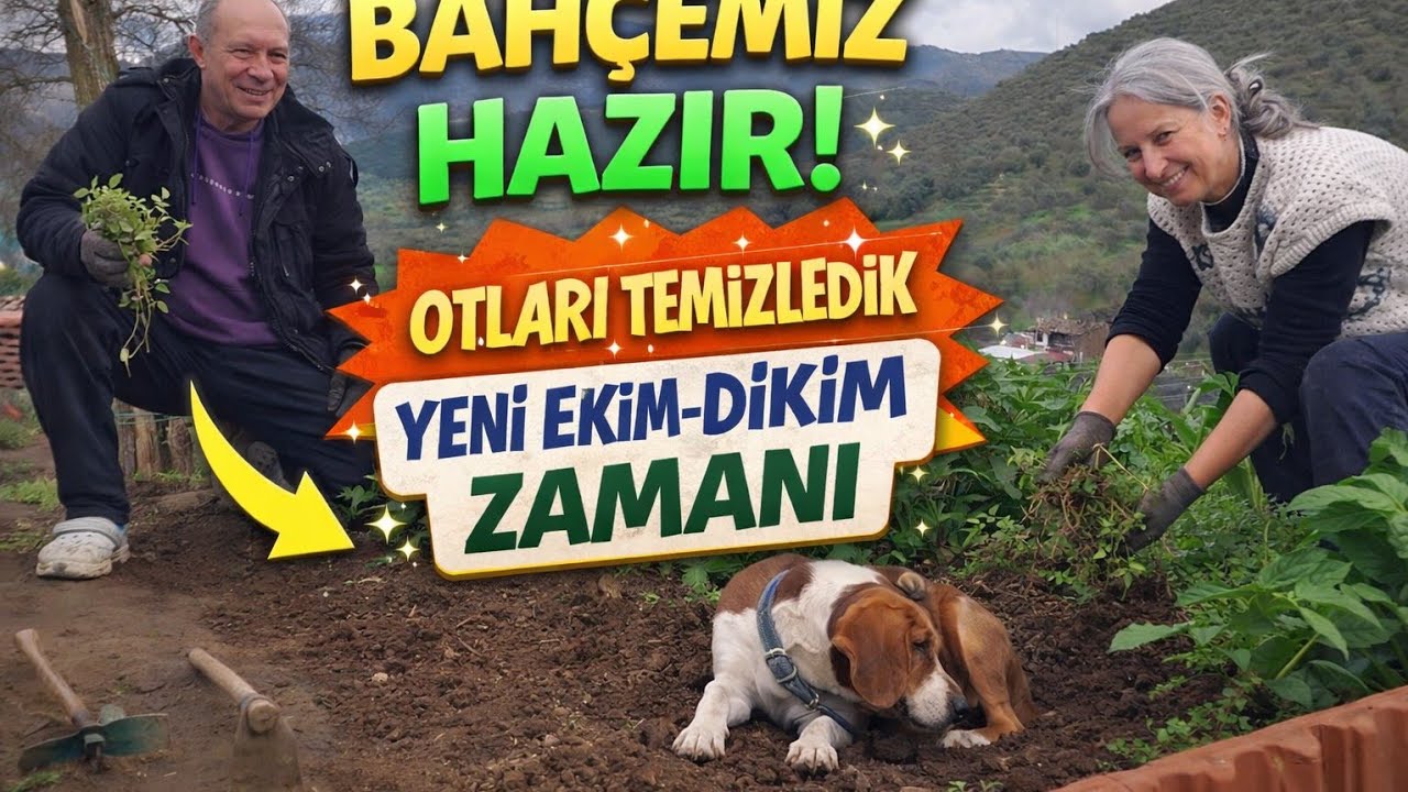 👉 “Bahçemizi Ekim İçin Nasıl Hazırladık? | Ot Temizliği ve Çapalama”