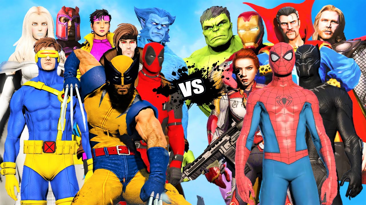THE AVENGERS VS X-MEN | EPIC BATTLE | Eps.1