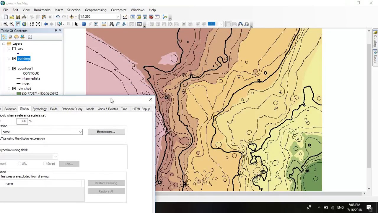 Contour Generation From Point Data | Full tutorial | Tekson