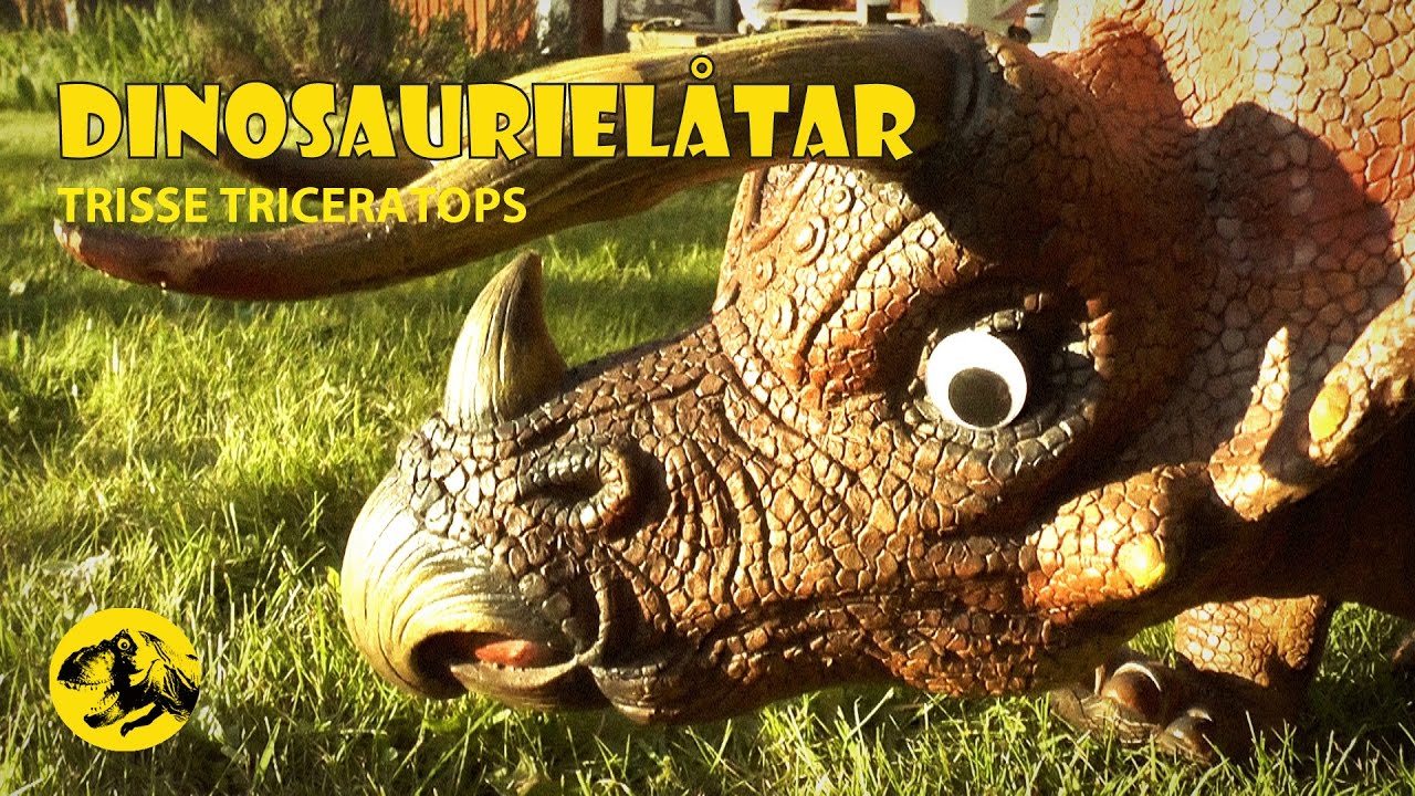 TRISSE TRICERATOPS - (f&ouml;r barn) s&aring;ng & musikvideo om dinosaurier | Pappa Kapsyl - barnmusik svenska