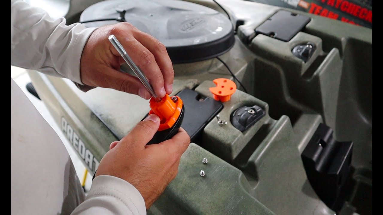 Garmin Transducer Mount for Old Town Fishing Kayaks