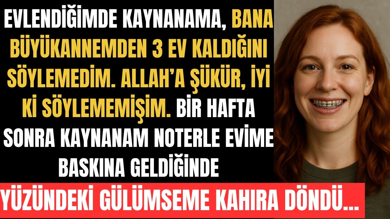 Evlendiğimde, Büyükannemden Üç Daire Miras Kaldığını Söylemedim. İyi Ki Söylememişim, Yoksa...
