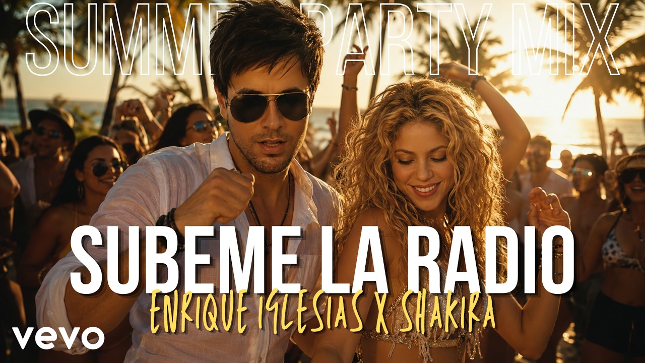 Enrique Iglesias, Shakira - Subeme La Radio | SUMMER PARTY MIX | Romantic Saxophone & Tropical House