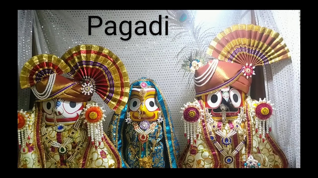 Pagadi | How to make pagadi | jagannath dress