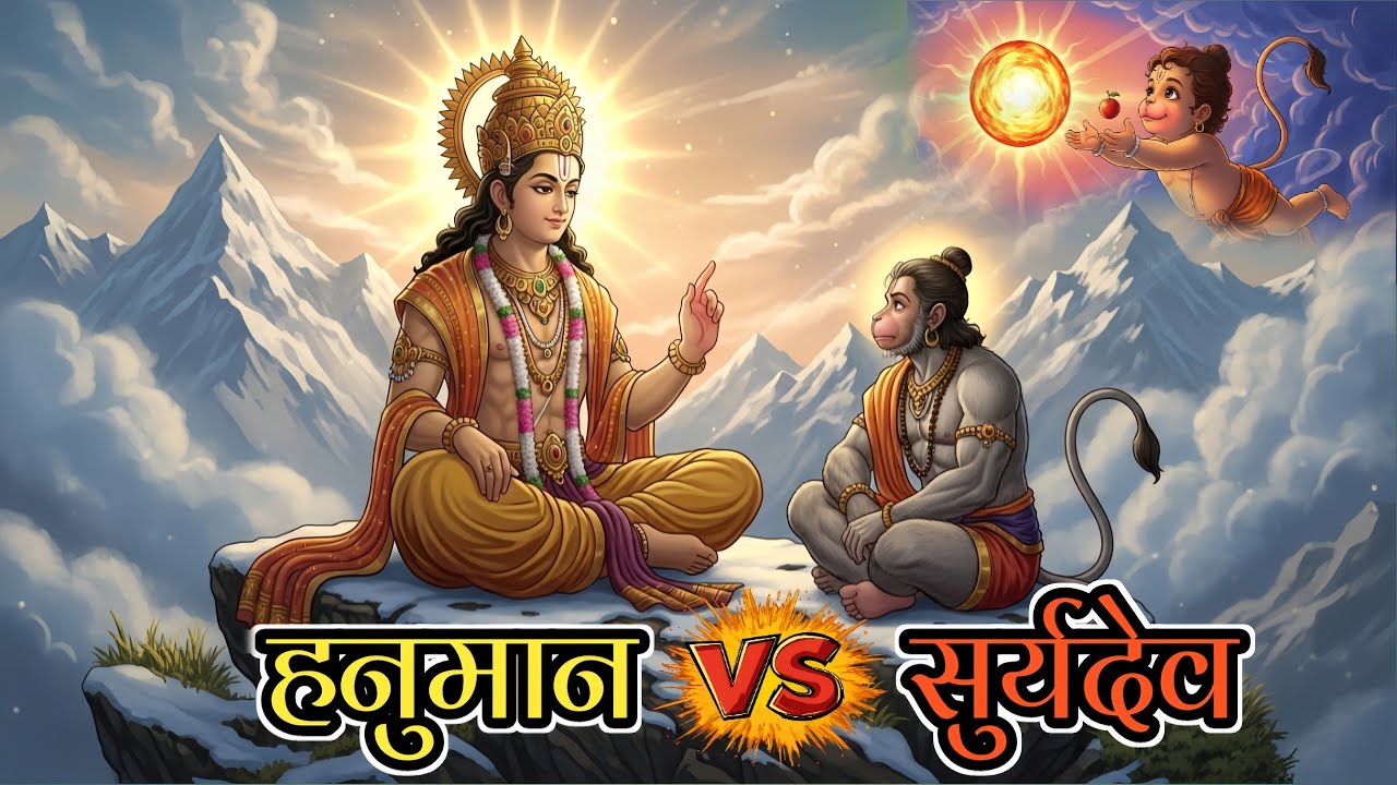 हनुमान जी के भीतर छिपा सूर्य का रहस्य |अग्नि-नेत्र की कथा | हनुमान और सूर्यदेव।Surya Dev and Hanuman