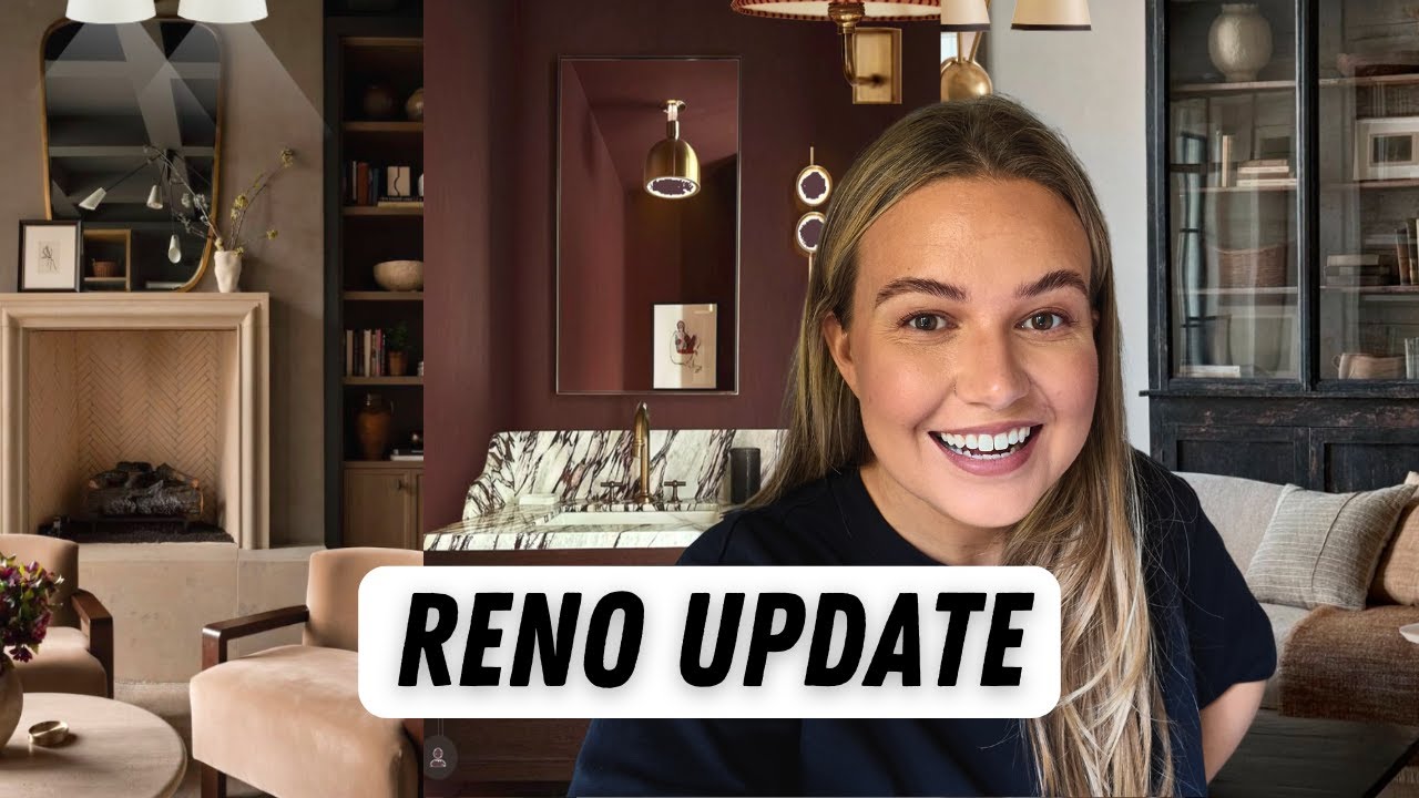 Reno update + sharing our interior design plans!!