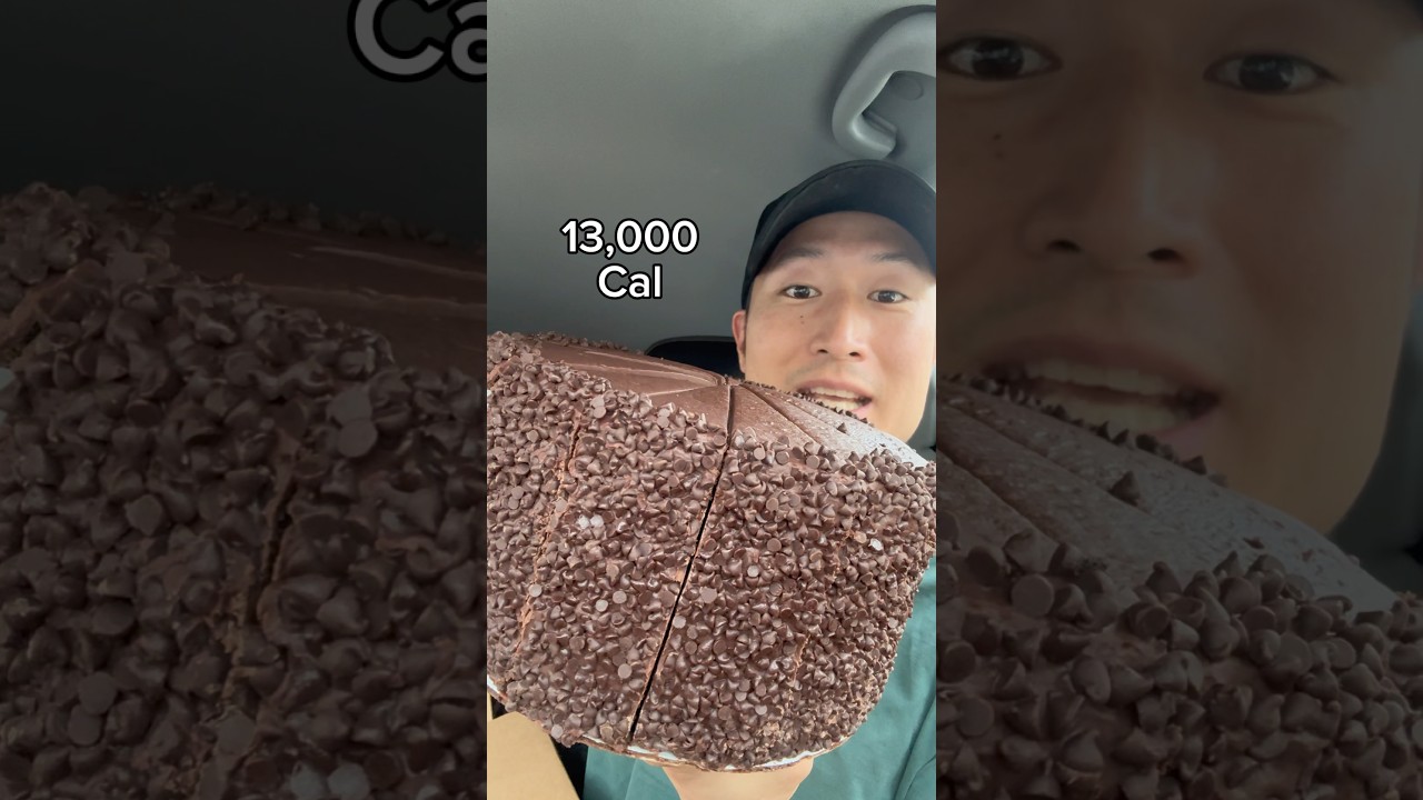 Торт на 13 000 калорий🎂😳