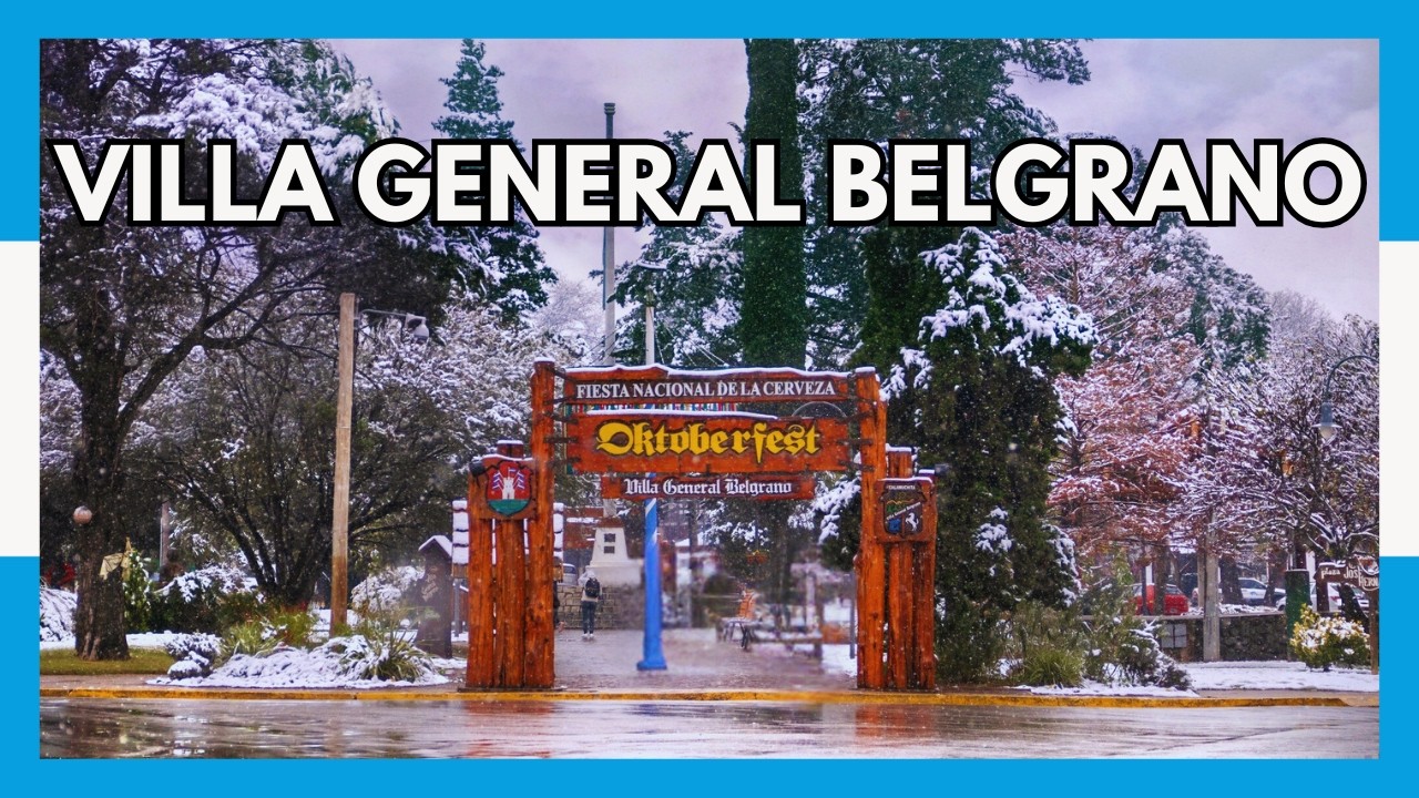 Villa General Belgrano: Qué Hacer, Ver y Comer 🥨Córdoba, Argentina