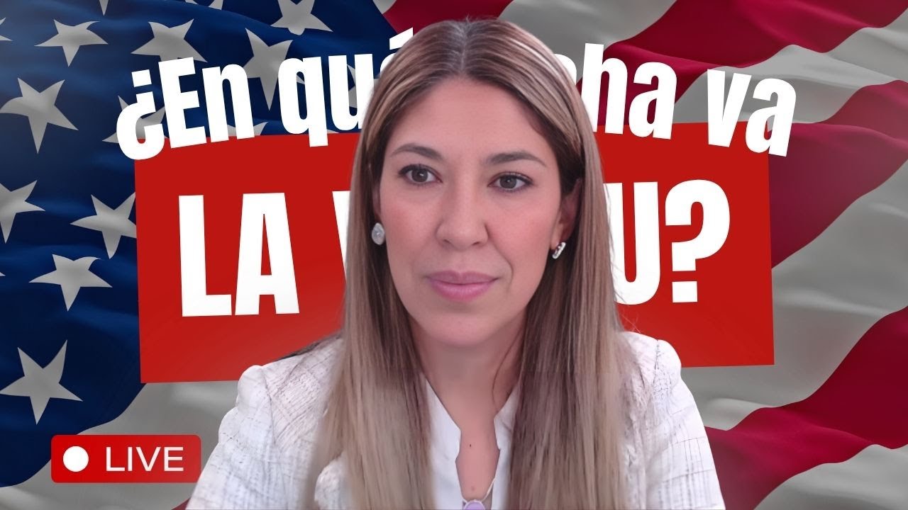 En qué fecha va la Visa U? Fechas USCIS ACTUALIZADAS 2025 y cómo va tu caso (EN VIVO)