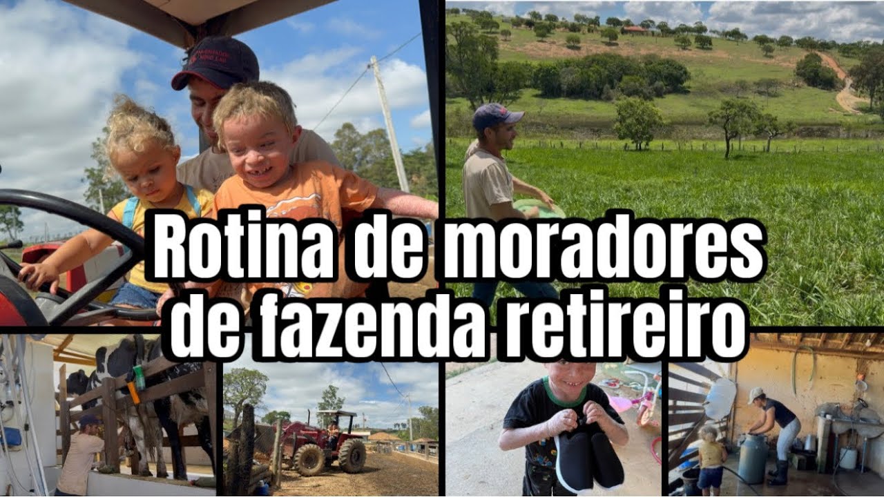 🚜 Entre Vacas e Ordenhas: A Rotina Real de Quem Vive na Fazenda!