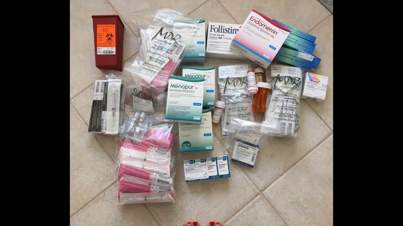 IVF Medication - unboxing