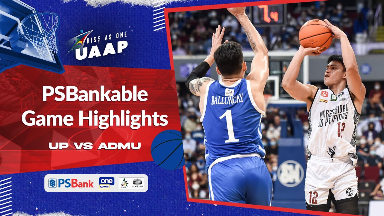 UP vs. Ateneo round 1 highlights | UAAP Season 85 Men's Basketball - Oct. 16, 2022