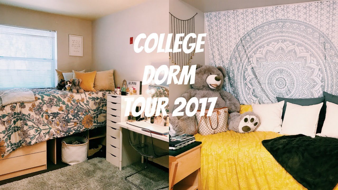 ТУР ПО ОБЩЕЖИТИЮ КОЛЛЕДЖА 2017 | Китон Милберн