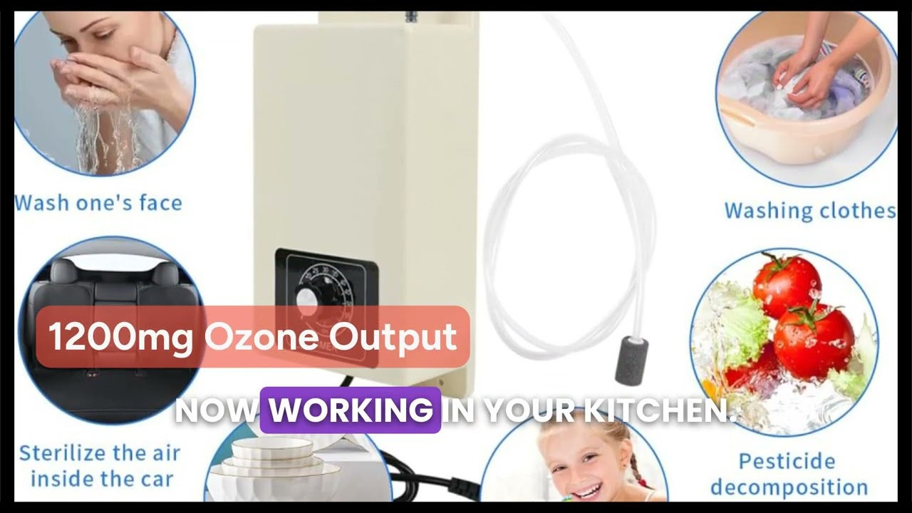 Turn Ordinary Tap Water into Pure, Powerful Ozone Magic 💧✨