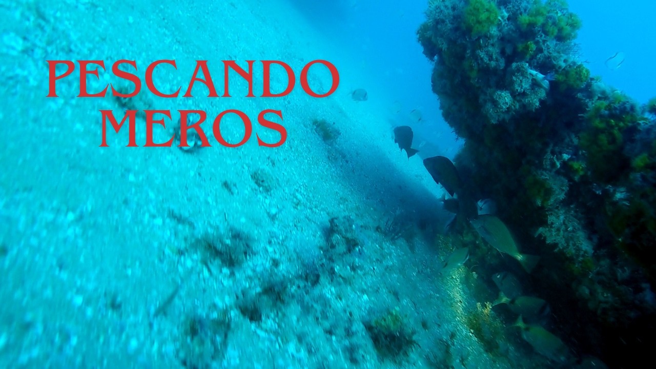 Pescando MEROS con Jes&uacute;s Jim&eacute;nez Reyes del equipo Polosub, CarbonioGft y FusilesOrca