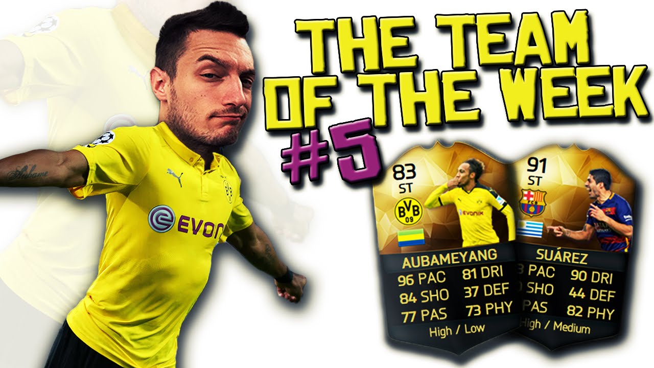 LA MALEDIZIONE w/Suarez IF & Aubameyang IF - The TOTW #5 [FIFA 16]