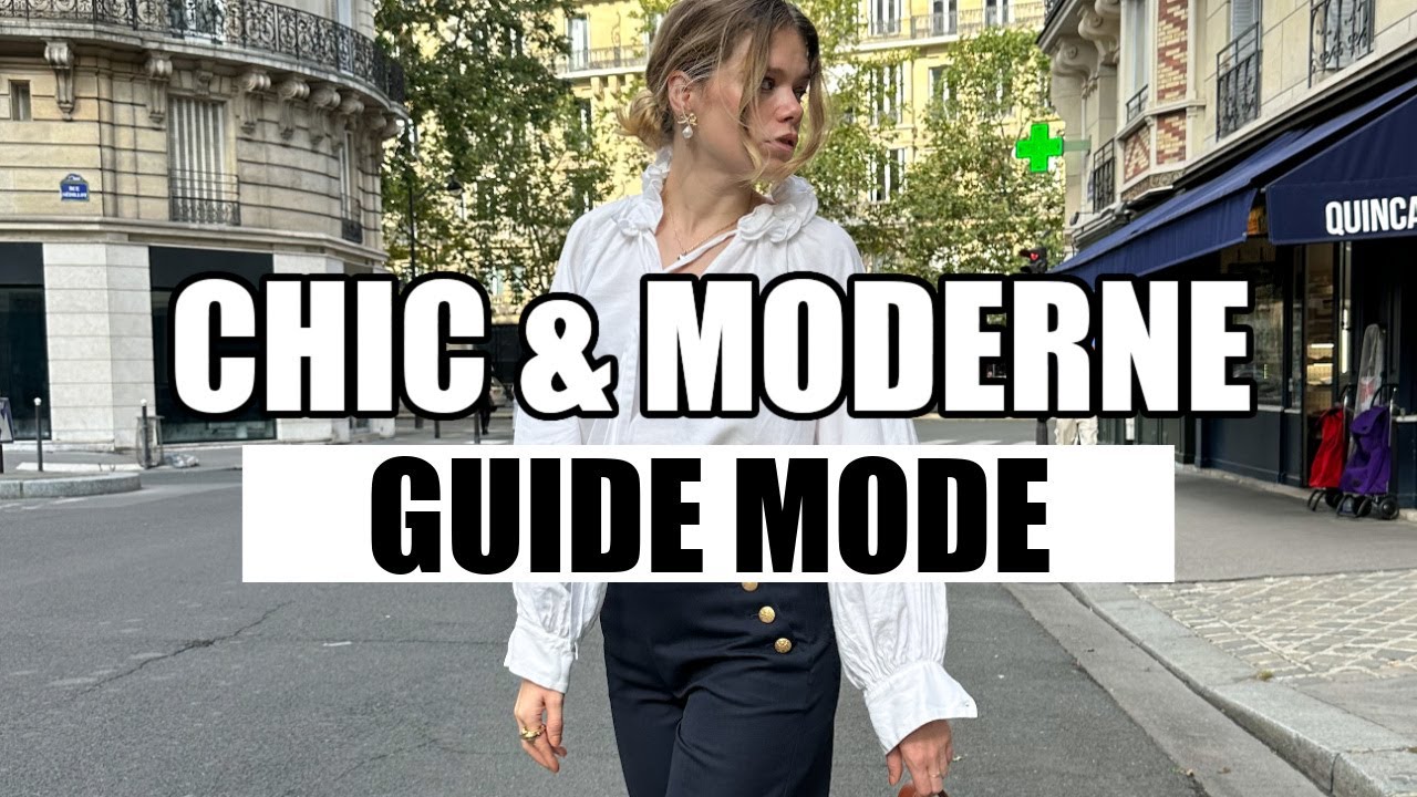 COMMENT MODERNISER SES LOOKS CLASSIQUES/CHIC ?
