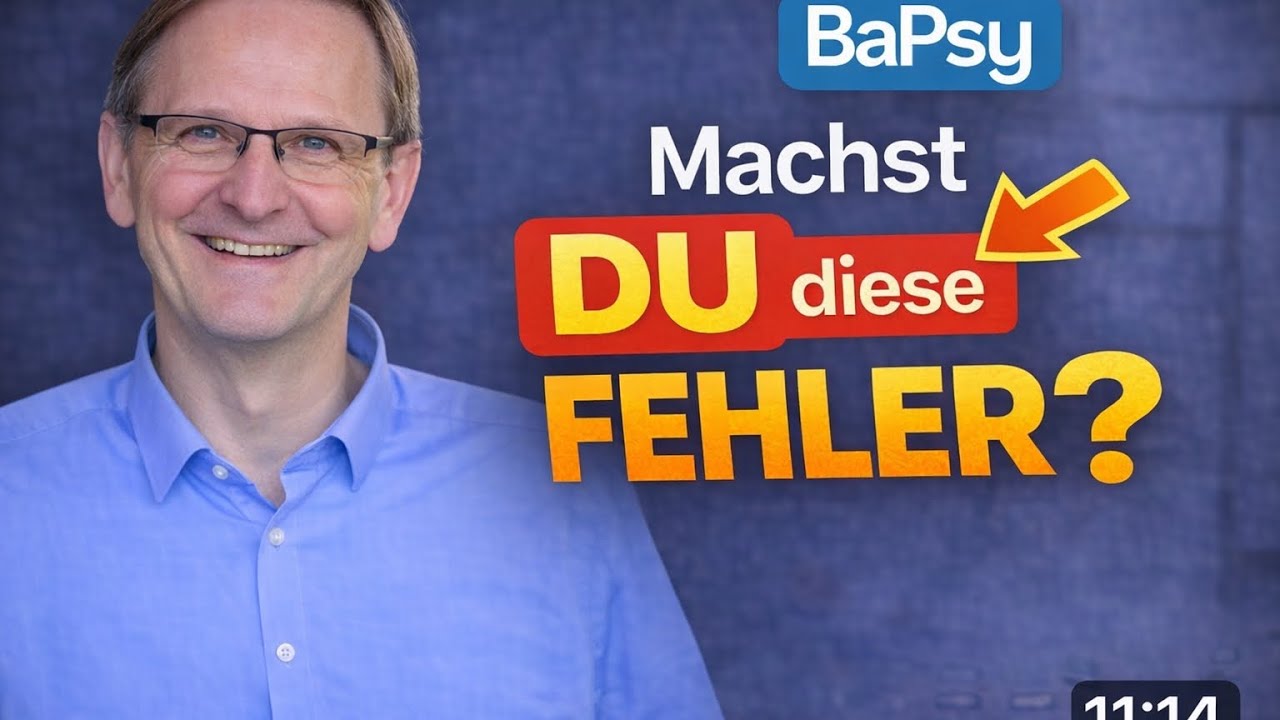 BaPsy-Vorbereitung ohne Mythen: Was Vorbereitung leisten kann – und was nicht