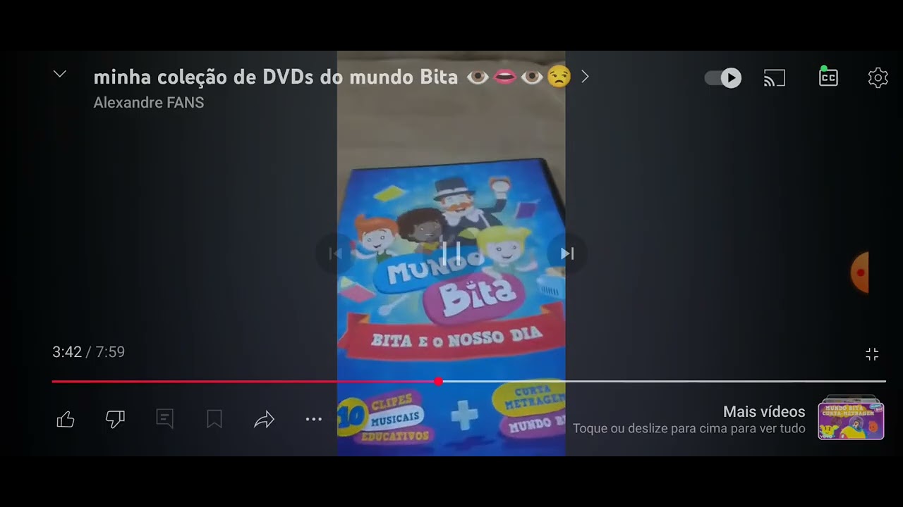 minha coleção do dvds do Mundo Bita 📀