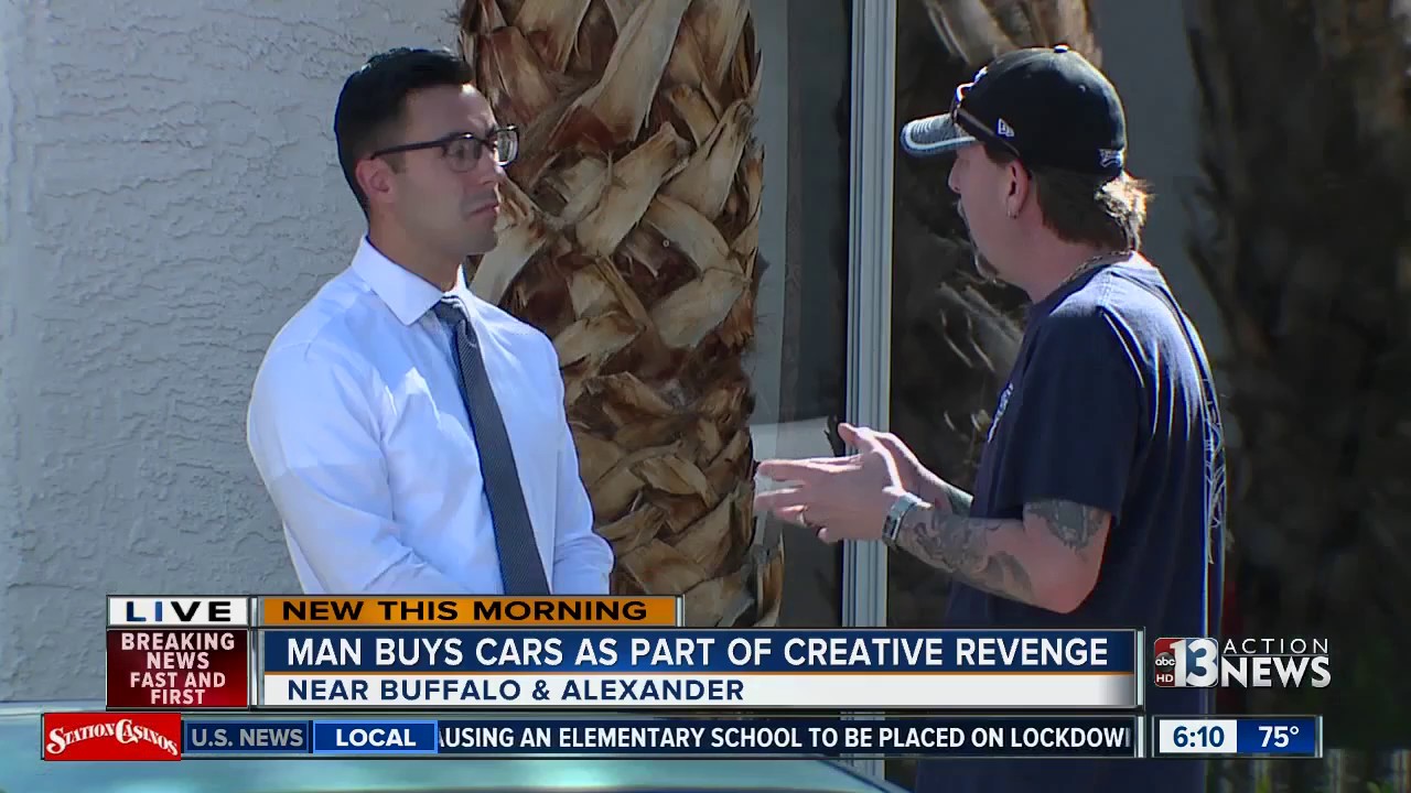 Man uses junk cars as revenge on neighbors