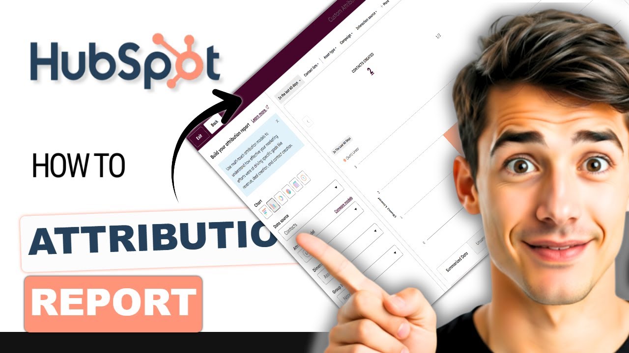 Как создавать отчеты по атрибуции в HubSpot (самый простой способ) (руководство 2026 года)