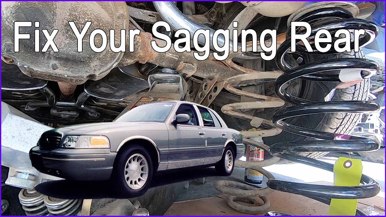 1998-2002 Ford Crown Victoria Rear Springs and Shocks Replacement
