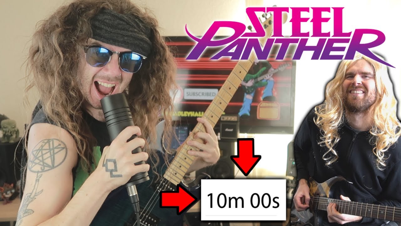 Создание песни STEEL PANTHER за 10 минут (скоростное прохождение)