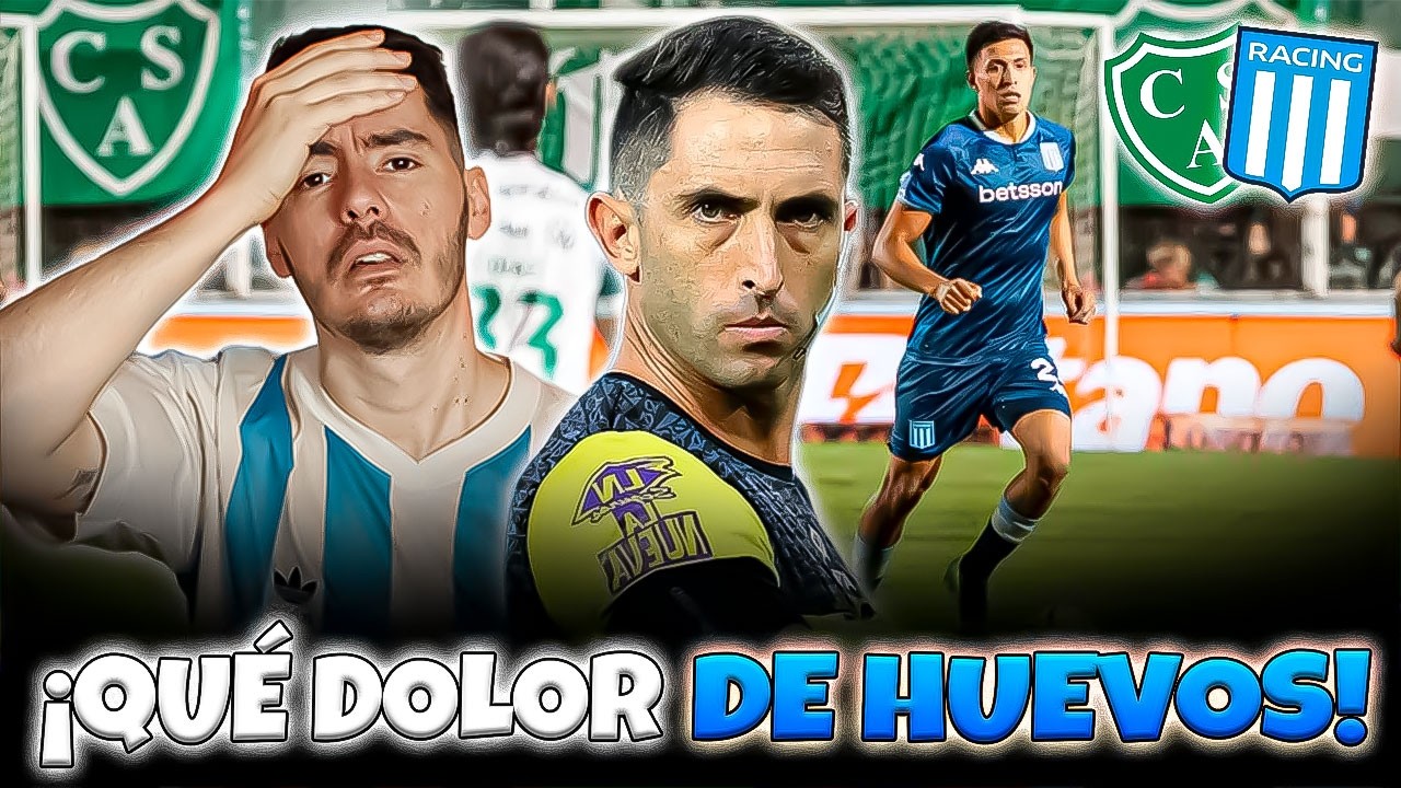 SARMIENTO vs RACING (0-0) UN DOLOR DE HUEV0S (A ZARACHO LO GAMBETEÓ INSAURRALDE)