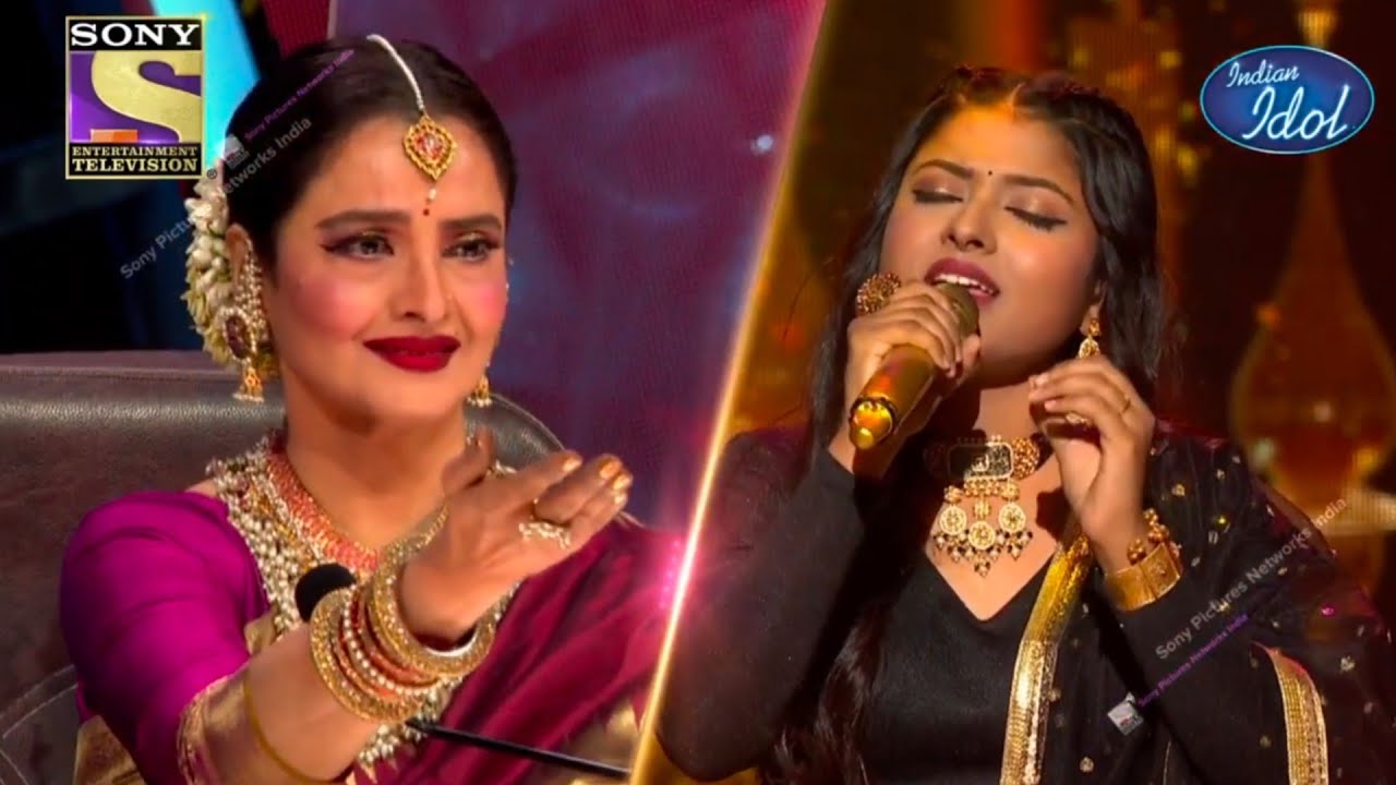 Rekha mam crying, Arunita Kanjilal emotional moment| Indian idol|