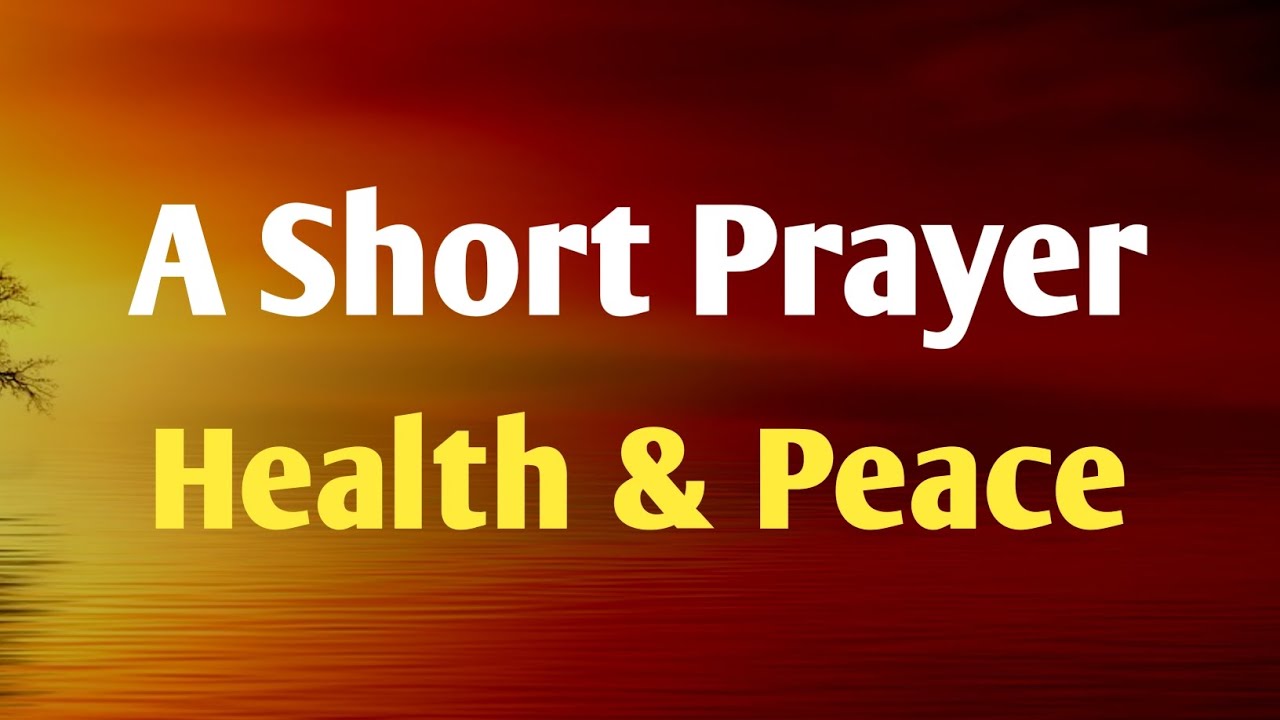 Powerful Healing Prayer for Your Body and Mind