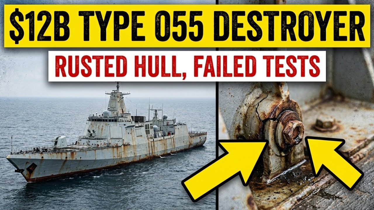 The Type 055 Destroyer: China's 'World-Class' Ship That Struggles in Training