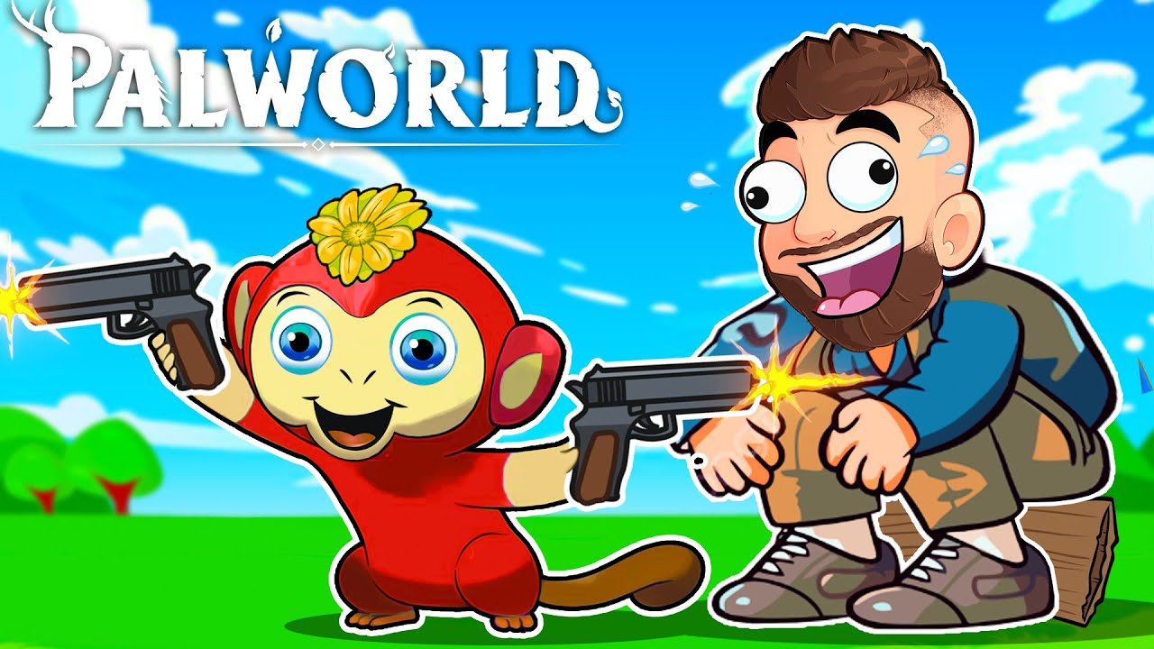 FOUS RIRES sur DES POKÉMONS FLINGUÉS !! (Palworld)