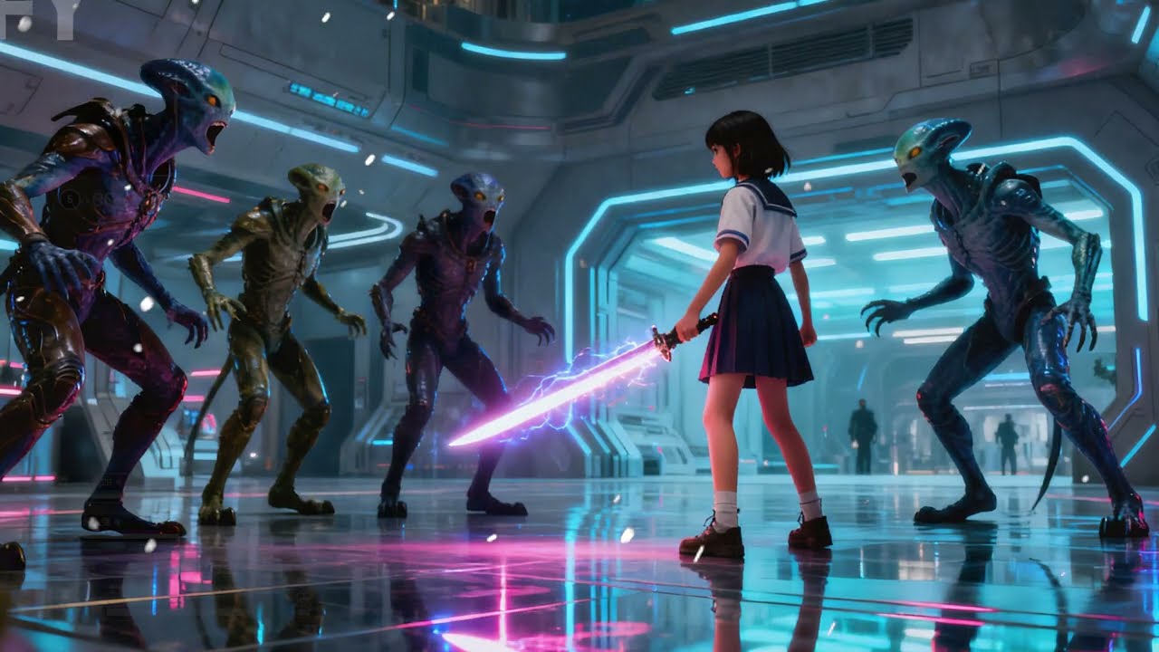 An Alien Mocked a Human Girl… Then She Took His Life With a Blade   HFY