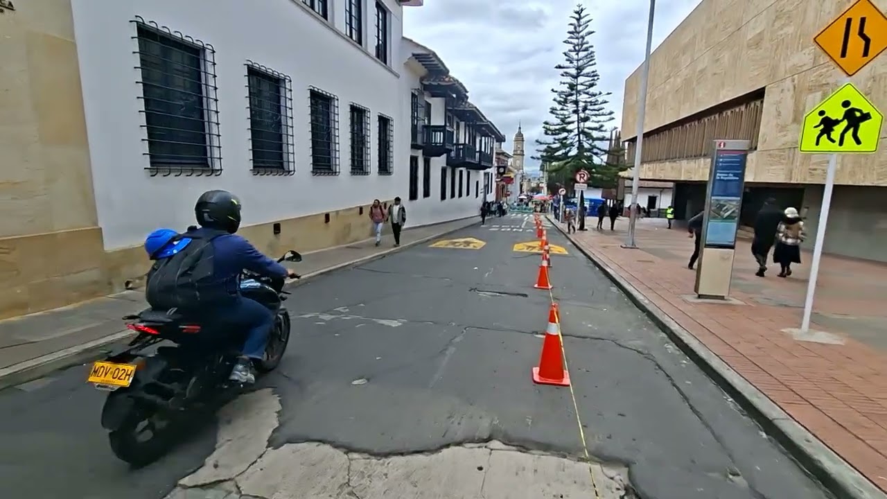 Bogotá enero 2026. Calle de la Candelaria