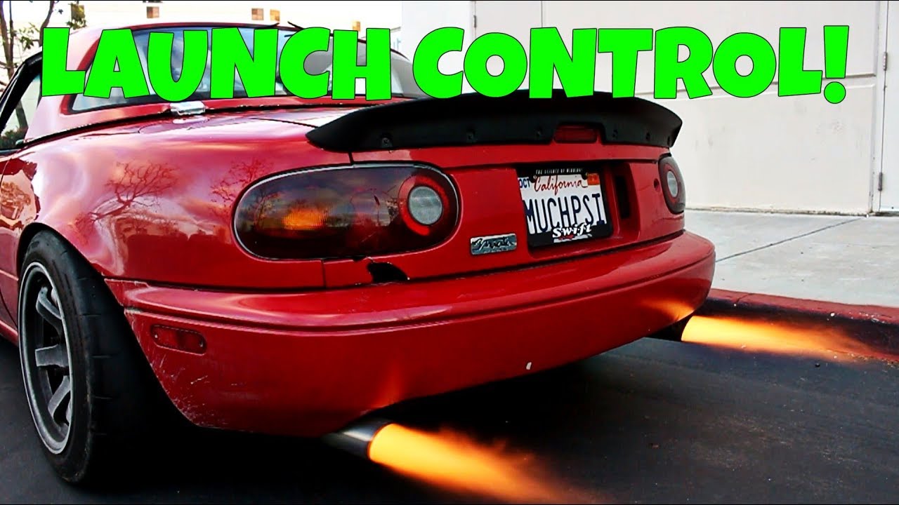 I Fixed My Launch Control For 2 Cents! Shooting Flames With Megasquirt.