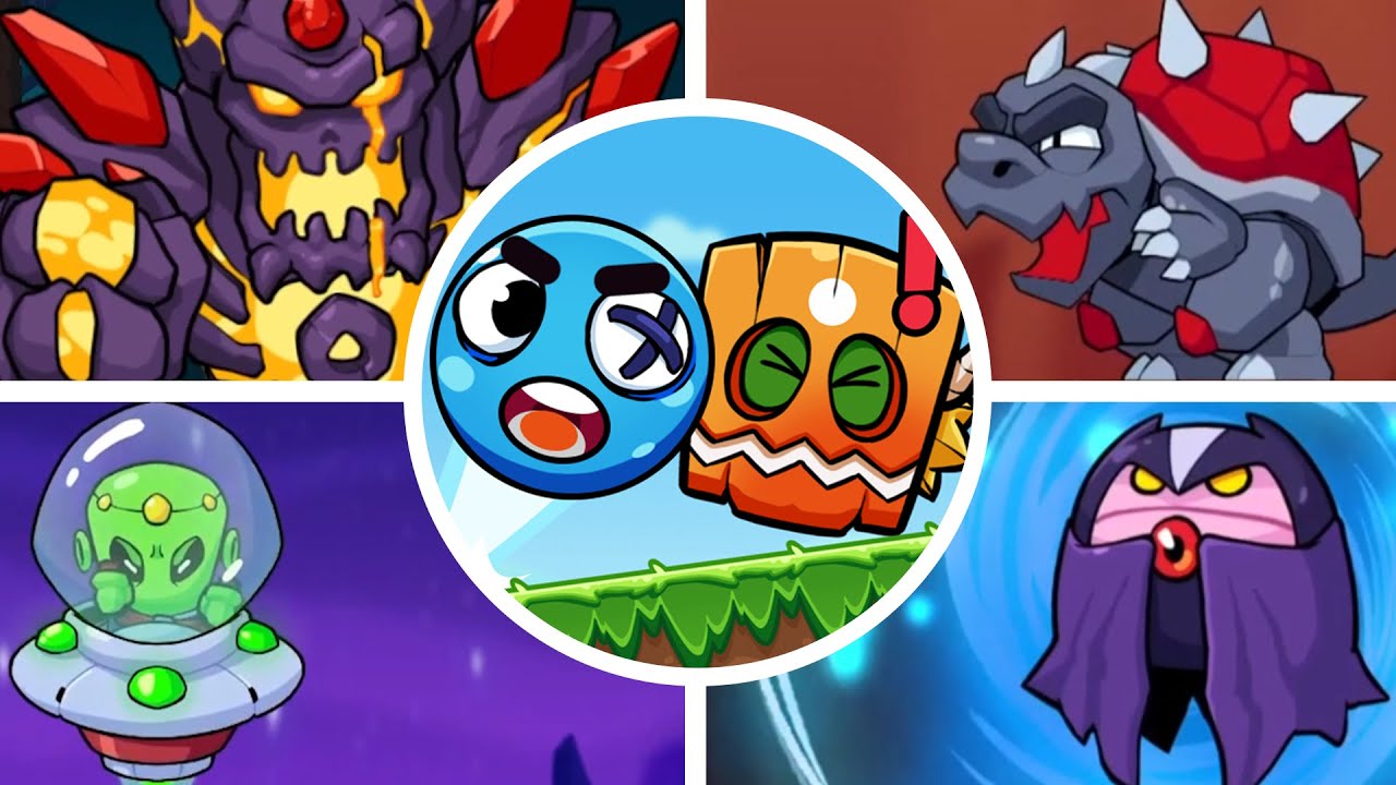 Ball V + Ball W + Super Meno - All Bosses